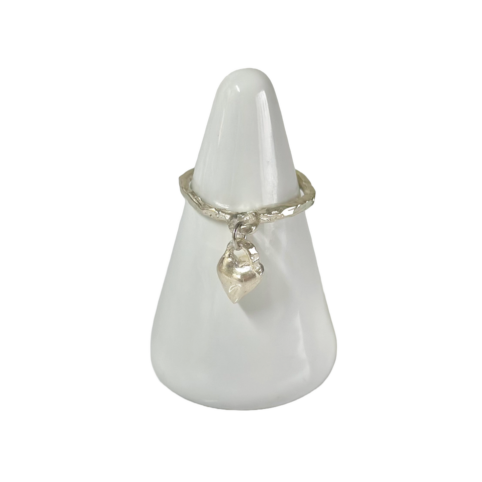 heart ring (silver) $100