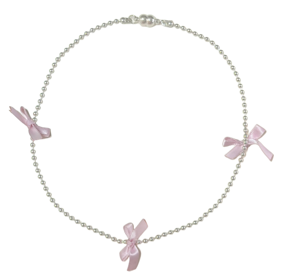 Ribbon Necklace (Stainless Steel) $15